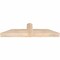 Ekena Millwork Portland Smooth Timber Gable Bracket, Douglas Fir, 36"W x 9"H x 3 1/2"D x 3 1/2"F, 6/12 Pitch GBW036X09X0404POR00SDF - alternate 3